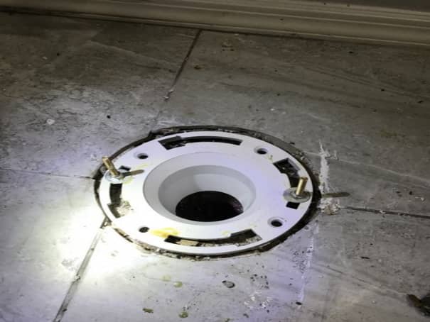 Replaced a Broken Toilet Flange in Carrollwood, FL Thumbnail